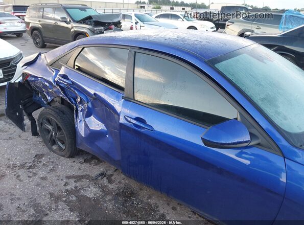 KMHLM4AG3PU439079 2023 HYUNDAI ELANTRA Blue Vista frontal