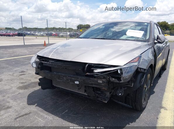 KMHLM4AG3PU628606 2023 HYUNDAI ELANTRA Gray Դիմացի տեսք