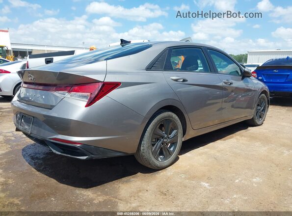 KMHLM4AG4MU081115 2021 HYUNDAI ELANTRA Silver უკანა სალონის ხედი