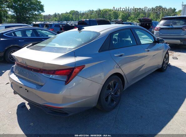 KMHLM4AG4MU126957 2021 HYUNDAI ELANTRA Gray უკანა მარჯვენა