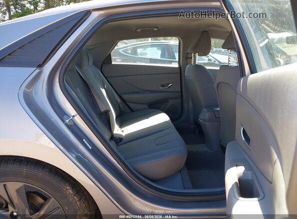 KMHLM4AG4MU126957 2021 HYUNDAI ELANTRA Gray VIN კოდის სტიკერის ხედი