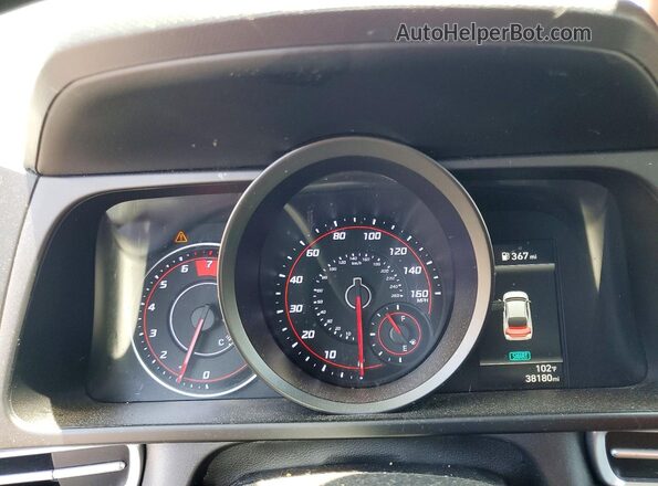 KMHLM4AG4PU415664 2023 HYUNDAI ELANTRA Black Instrument cluster view