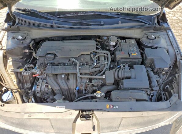 KMHLM4AG4PU415664 2023 HYUNDAI ELANTRA Black Rear interior view