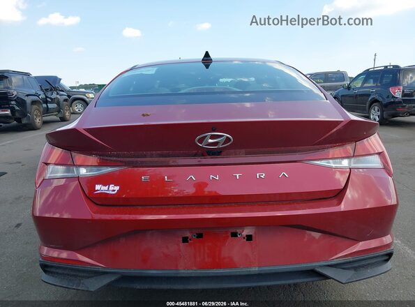 KMHLM4AG4PU565547 2023 HYUNDAI ELANTRA Red 