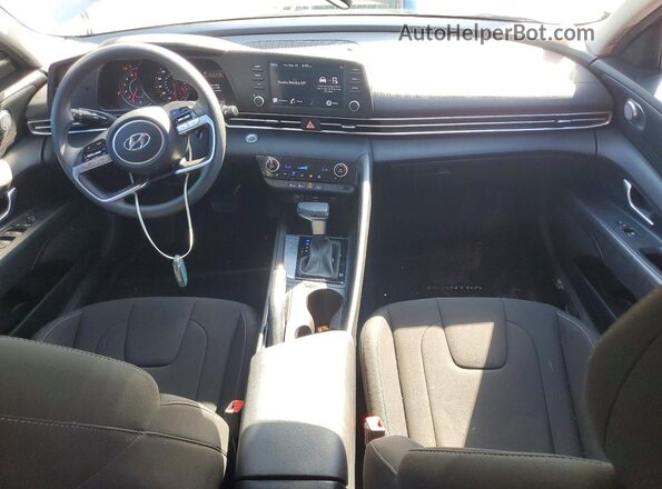 KMHLM4AG4PU605979 2023 HYUNDAI ELANTRA Gray Առջևի վահանակի տեսք