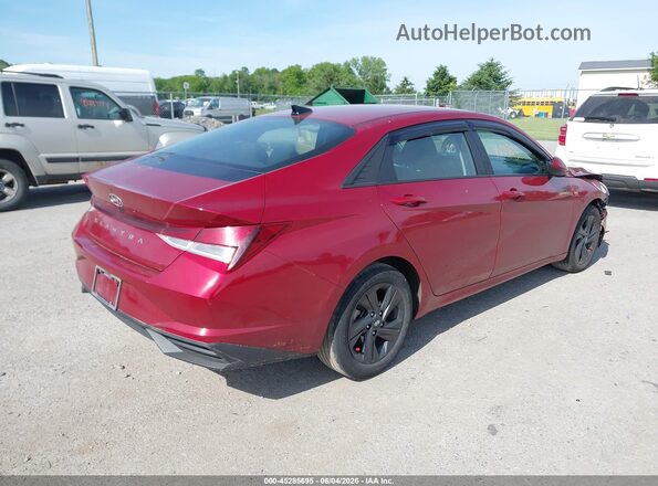 KMHLM4AG5PU602301 2023 HYUNDAI ELANTRA Red Tył prawy
