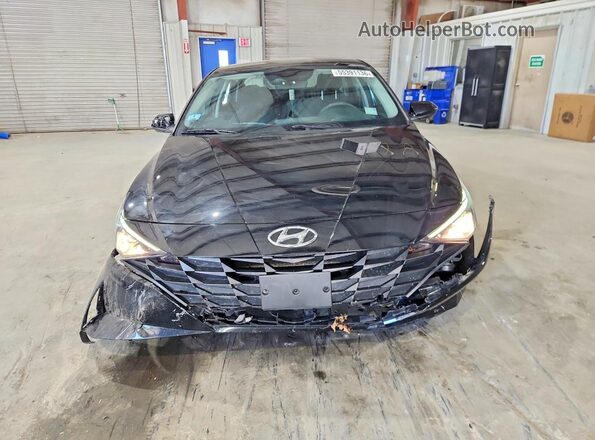 KMHLM4AG6PU374941 2023 HYUNDAI ELANTRA Black წინა ხედი