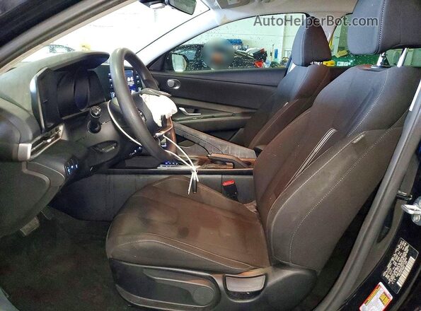 KMHLM4AG7PU374902 2023 HYUNDAI ELANTRA Black 