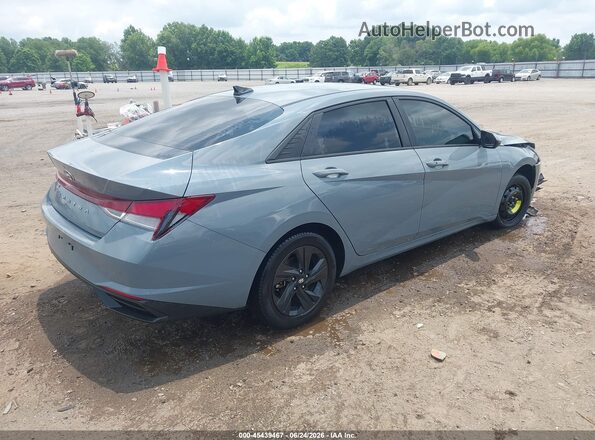 KMHLM4AG7PU432376 2023 HYUNDAI ELANTRA Gray Trasero derecho