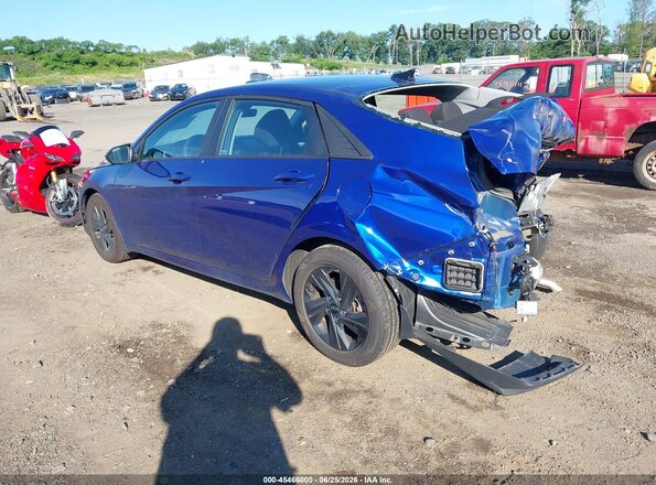 KMHLM4AG7PU587008 2023 HYUNDAI ELANTRA Dark Blue უკანა მარცხენა