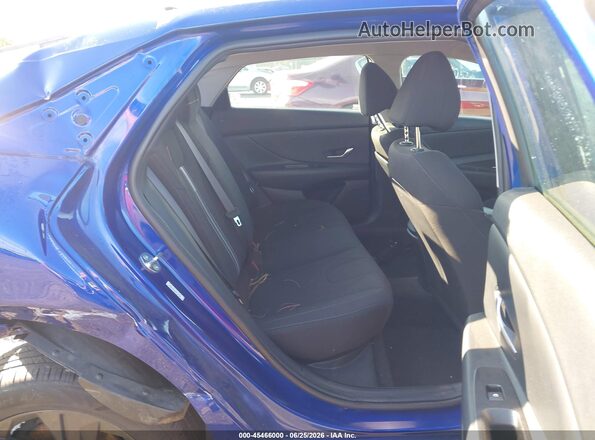 KMHLM4AG7PU587008 2023 HYUNDAI ELANTRA Dark Blue VIN კოდის სტიკერის ხედი