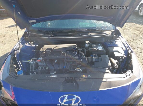KMHLM4AG7PU587008 2023 HYUNDAI ELANTRA Dark Blue უკანა ხედი