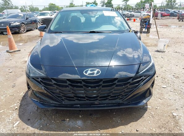 KMHLM4AG9MU127361 2021 HYUNDAI ELANTRA Black Սալոնի հետևի տեսք