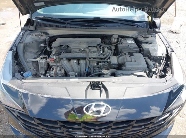 KMHLM4AG9MU127361 2021 HYUNDAI ELANTRA Black Հետևի տեսք