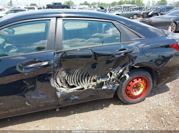 KMHLM4AG9MU127361 2021 HYUNDAI ELANTRA Black Դիմացի տեսք