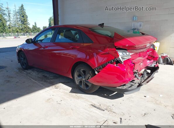 KMHLM4AJ3PU038367 2023 HYUNDAI ELANTRA HYBRID Red 