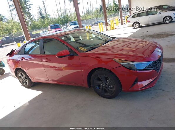 KMHLM4AJ3PU038367 2023 HYUNDAI ELANTRA HYBRID Red 
