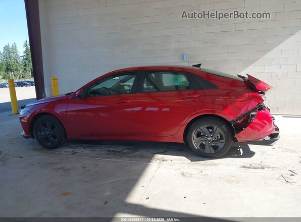 KMHLM4AJ3PU038367 2023 HYUNDAI ELANTRA HYBRID Red 