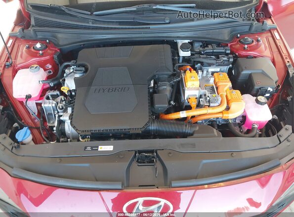 KMHLM4AJ3PU038367 2023 HYUNDAI ELANTRA HYBRID Red 