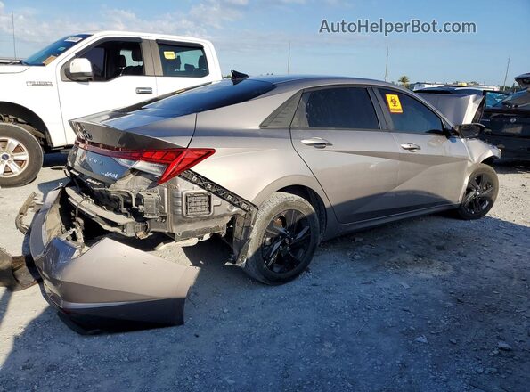 KMHLM4AJ8PU069985 2023 HYUNDAI ELANTRA Gray Tył prawy