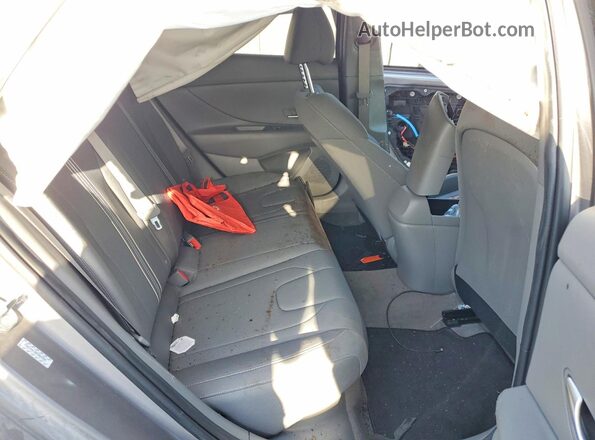 KMHLM4AJ8PU069985 2023 HYUNDAI ELANTRA Gray Widok tylnych siedzeń