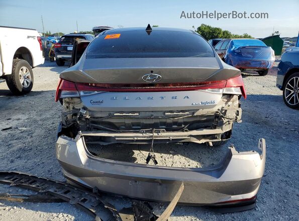 KMHLM4AJ8PU069985 2023 HYUNDAI ELANTRA Gray Widok z tyłu