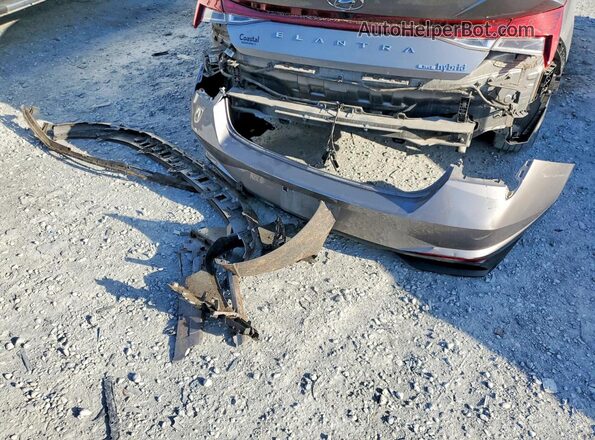 KMHLM4AJ8PU069985 2023 HYUNDAI ELANTRA Gray Widok komory silnika