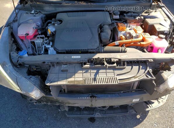 KMHLM4AJ9PU044948 2023 HYUNDAI ELANTRA Silver Вид задньої частини салону