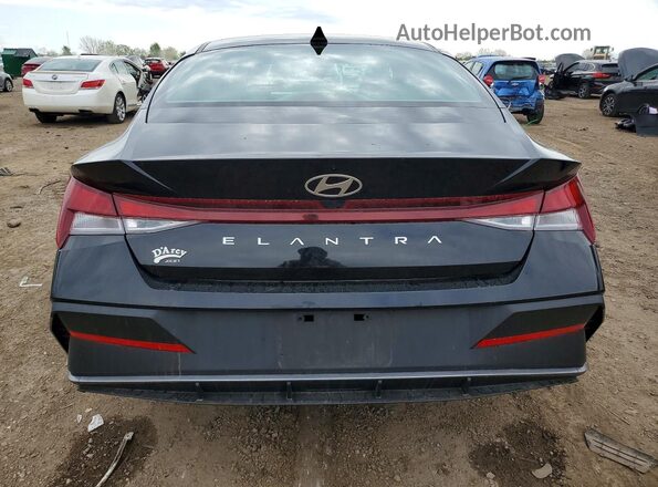 KMHLM4DG0RU639724 2024 HYUNDAI ELANTRA Black Вид ззаду