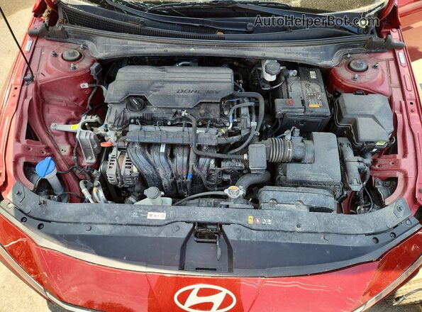 KMHLM4DG0RU820595 2024 HYUNDAI ELANTRA Красный 