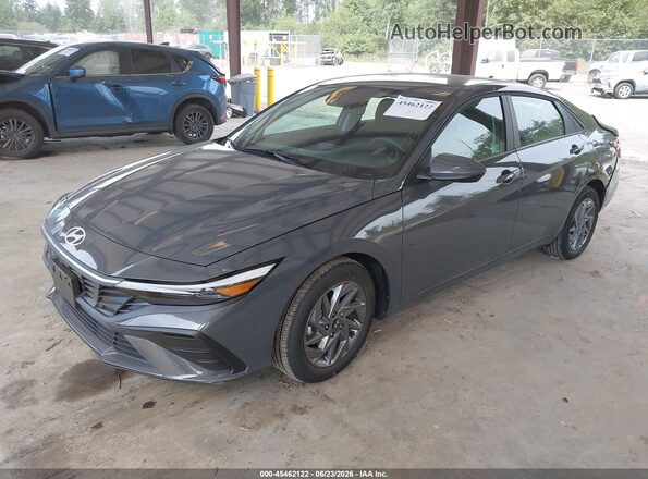 KMHLM4DG0RU834870 2024 HYUNDAI ELANTRA Gray Vista tres cuartos delantera izquierda
