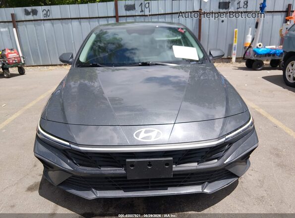 KMHLM4DG1RU654152 2024 HYUNDAI ELANTRA Gray Widok zestawu wskaźników