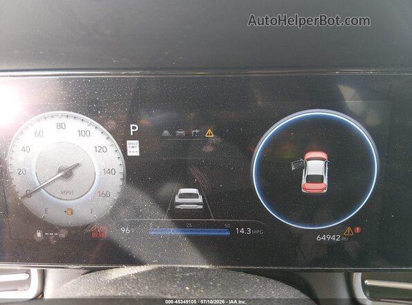 KMHLM4DG1RU657455 2024 HYUNDAI ELANTRA Gray Widok tylnych siedzeń