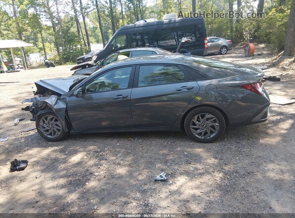 KMHLM4DG1RU658380 2024 HYUNDAI ELANTRA Серый Вид задней части салона