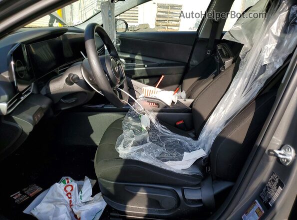 KMHLM4DG1RU673560 2024 HYUNDAI ELANTRA Gray წინა სალონის ხედი