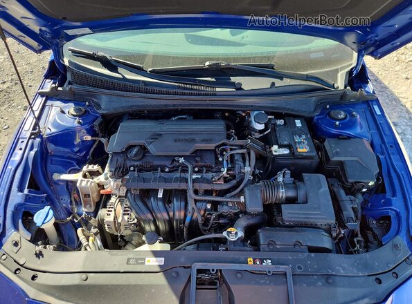 KMHLM4DG1RU684235 2024 HYUNDAI ELANTRA Blue Vista interior trasera