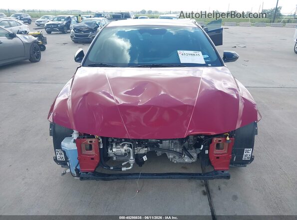 KMHLM4DG1SU087396 2025 HYUNDAI ELANTRA Red ხელსაწყოთა პანელის ხედი