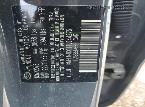 KMHLM4DG1TU144276 2026 HYUNDAI ELANTRA Gray 