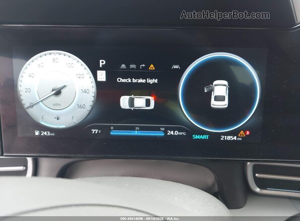 KMHLM4DG2RU755328 2024 HYUNDAI ELANTRA Black Widok tylnych siedzeń