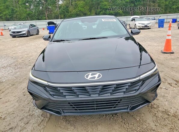 KMHLM4DG2SU040801 2025 HYUNDAI ELANTRA Black Вид спереду