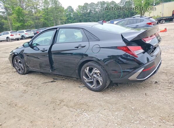 KMHLM4DG2SU040801 2025 HYUNDAI ELANTRA Black Задня ліва чверть