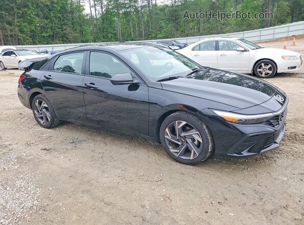 KMHLM4DG2SU040801 2025 HYUNDAI ELANTRA Black Передня права чверть