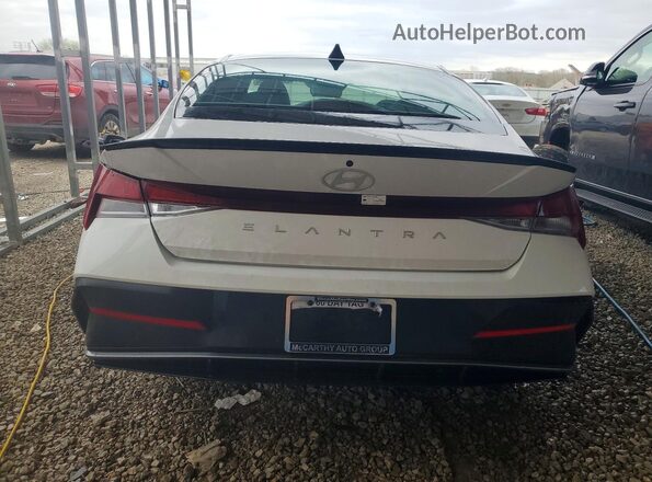 KMHLM4DG2SU995632 2025 HYUNDAI ELANTRA White Rear view