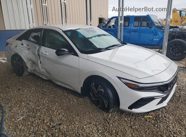 KMHLM4DG2SU995632 2025 HYUNDAI ELANTRA White 360 interior view