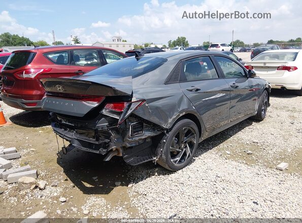 KMHLM4DG2TU189954 2026 HYUNDAI ELANTRA Gray Задня права чверть