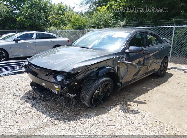 KMHLM4DG2TU189954 2026 HYUNDAI ELANTRA Gray Передня ліва чверть