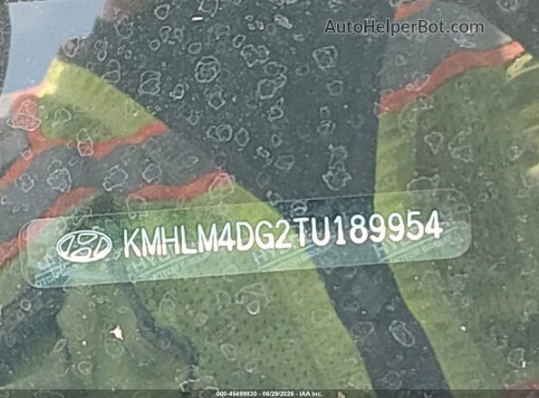 KMHLM4DG2TU189954 2026 HYUNDAI ELANTRA Gray Вид підкапотного простору