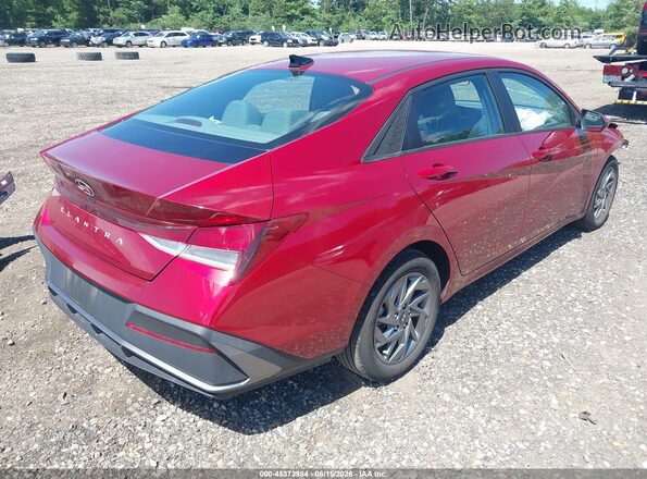 KMHLM4DG3RU754785 2024 HYUNDAI ELANTRA Red Задня права чверть