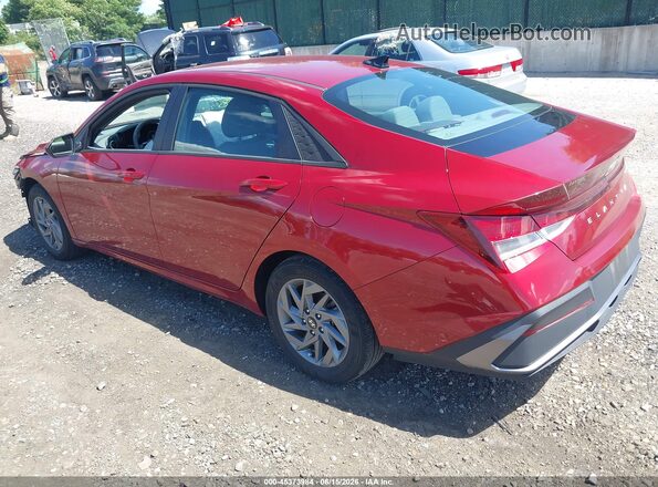 KMHLM4DG3RU754785 2024 HYUNDAI ELANTRA Red Задня ліва чверть