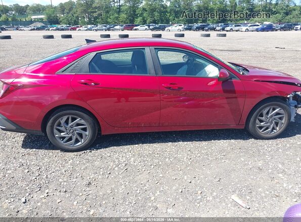 KMHLM4DG3RU754785 2024 HYUNDAI ELANTRA Red Вид задньої частини салону